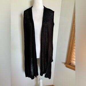 DKNY High Low Sleeveless Shrug
